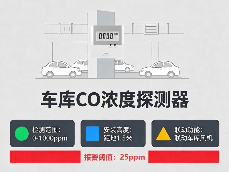 糖心APP在线观看电子车库CO浓度探测器